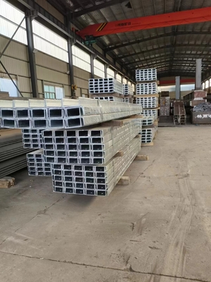 ফ্রেমিং হট রোলড 200 পিএফসি স্টিল বিম Galvanized 150UB-610UB