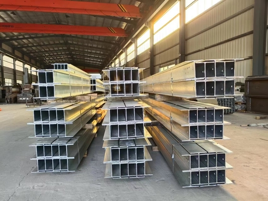 ক্ষয় প্রতিরোধী সি সেকশন ছাদ Purlins 150 পিএফসি ইস্পাত মরীচি ODM