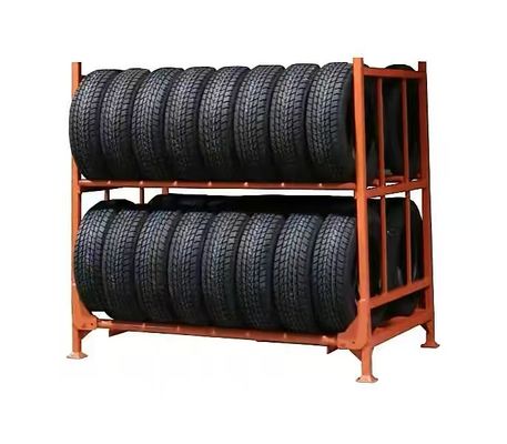 টায়ারের জন্য বিশেষভাবে ডিজাইন করা ইস্পাত শেল্ফ গুদাম টায়ার স্টোরেজ স্পেস সর্বাধিক ব্যবহার