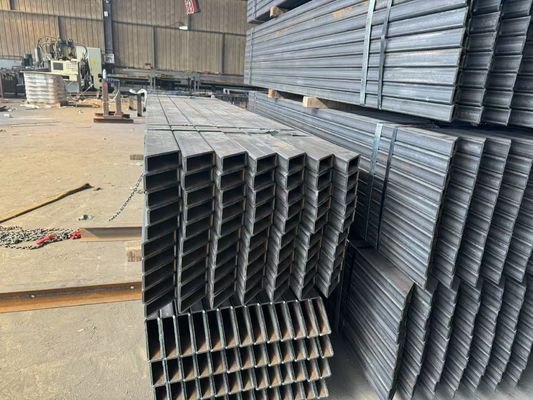 নির্মাণ এবং শিল্প ব্যবহারের জন্য আঠালো টিউব হোল সেকশন স্ট্রাকচারাল পাইপ