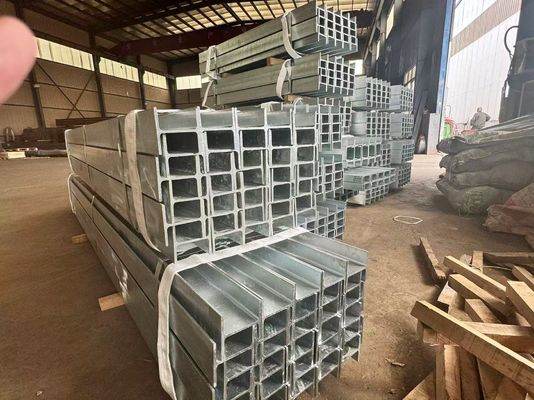 হট ডপ গ্যালভানাইজড এইচ সেকশন স্টিল অ্যান্টি-রস্ট উচ্চ পারফরম্যান্স স্ট্রাকচারাল এইচ বিম